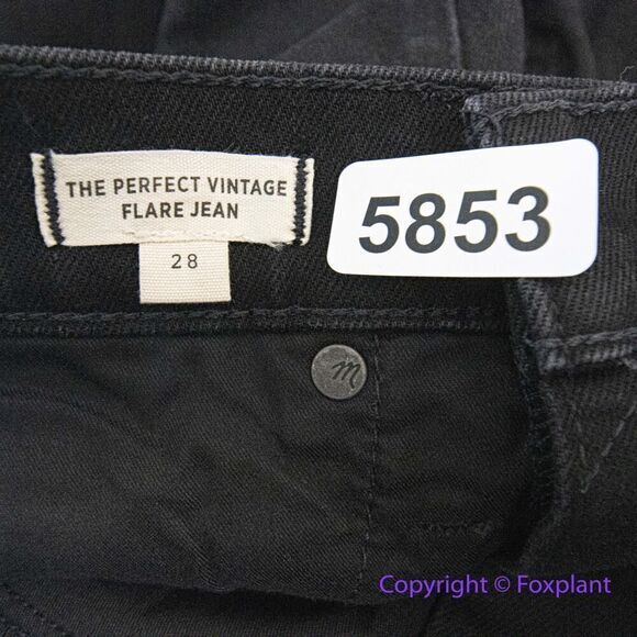 NEW Madewell The Perfect Vintage Flare Jean in Sherborn Wash, 28 - Picture 14 of 16